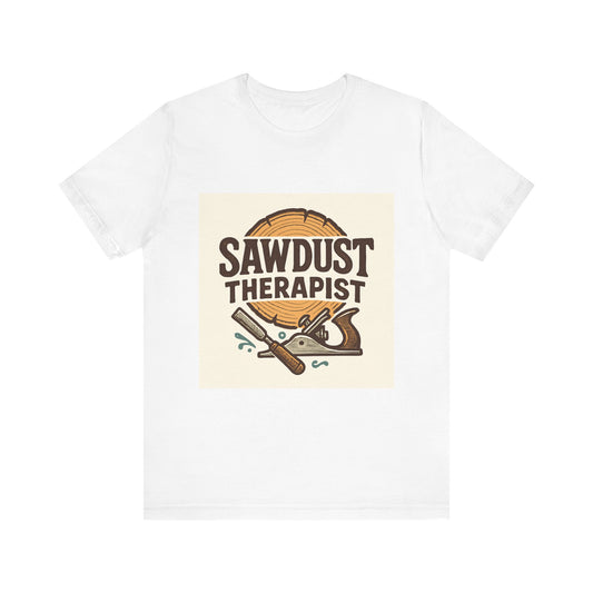 Sawdust Therapist T-Shirt — Woodworker Gift Tee